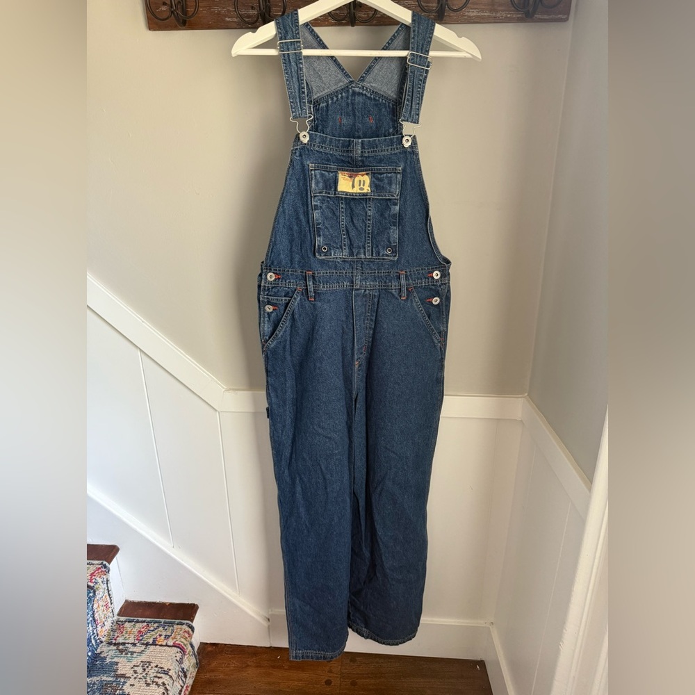 Women's Blue Denim Overalls